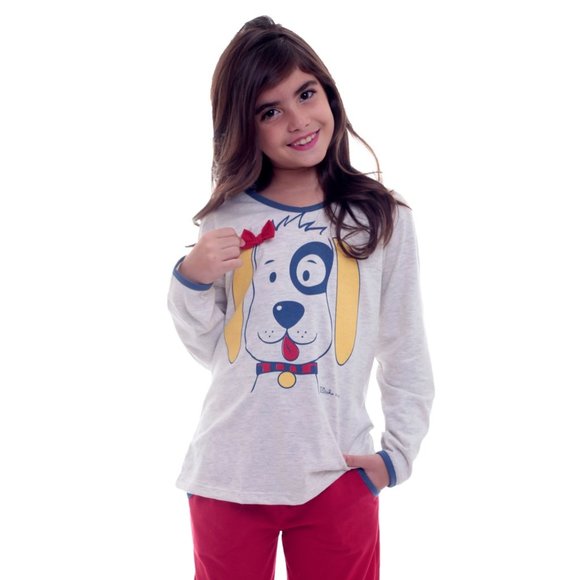 Pajama Set Bob Print. Housewear - Picture 3 of 4